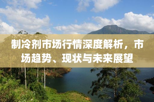 制冷剂市场行情深度解析，市场趋势、现状与未来展望
