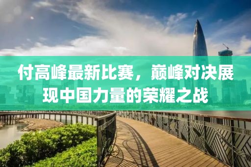付高峰最新比赛，巅峰对决展现中国力量的荣耀之战