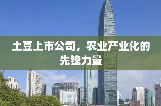 土豆上市公司，农业产业化的先锋力量