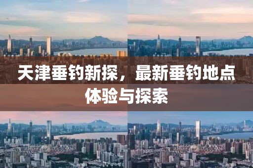 天津垂钓新探，最新垂钓地点体验与探索