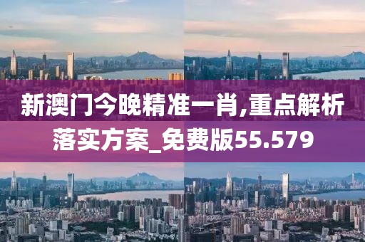 新澳门今晚精准一肖,重点解析落实方案_免费版55.579