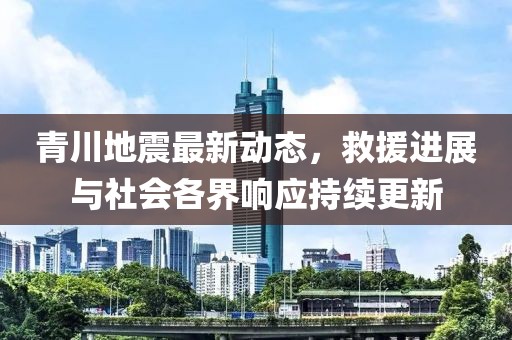 青川地震最新动态，救援进展与社会各界响应持续更新