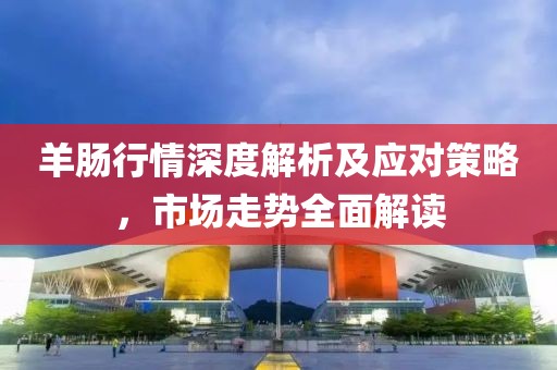 羊肠行情深度解析及应对策略，市场走势全面解读