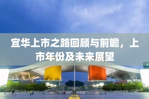 宜华上市之路回顾与前瞻，上市年份及未来展望