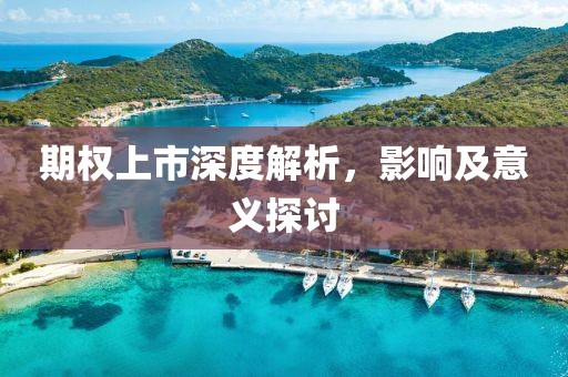 期权上市深度解析，影响及意义探讨