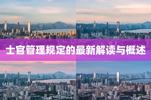 士官管理规定的最新解读与概述