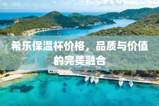 希乐保温杯价格，品质与价值的完美融合