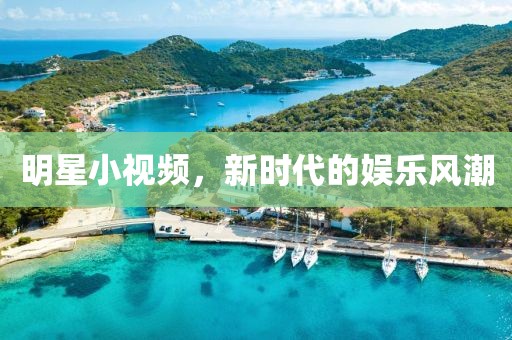 明星小视频，新时代的娱乐风潮
