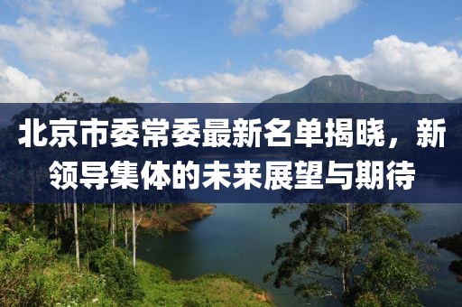 北京市委常委最新名单揭晓，新领导集体的未来展望与期待