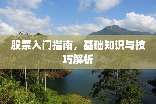 股票入门指南，基础知识与技巧解析