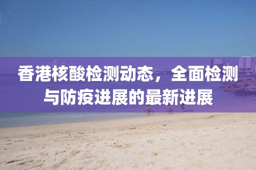 香港核酸检测动态，全面检测与防疫进展的最新进展