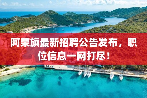 阿荣旗最新招聘公告发布，职位信息一网打尽！