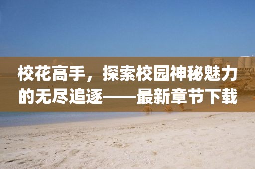 校花高手，探索校园神秘魅力的无尽追逐——最新章节下载