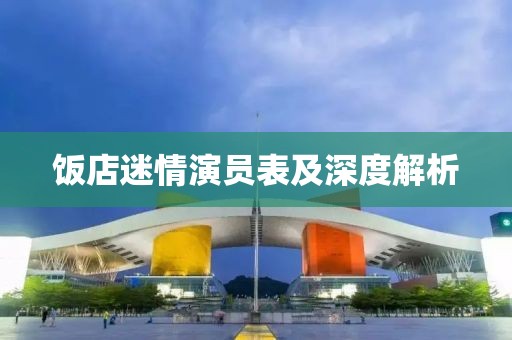饭店迷情演员表及深度解析
