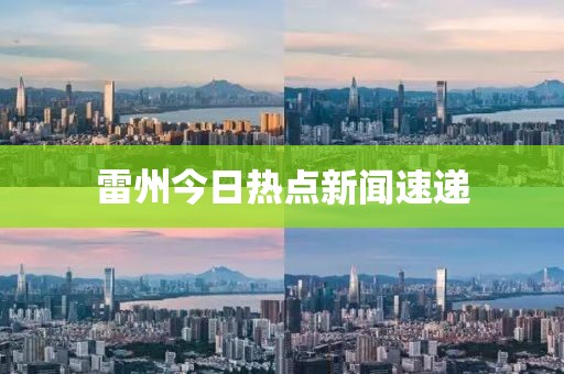 雷州今日热点新闻速递
