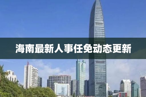 海南最新人事任免动态更新