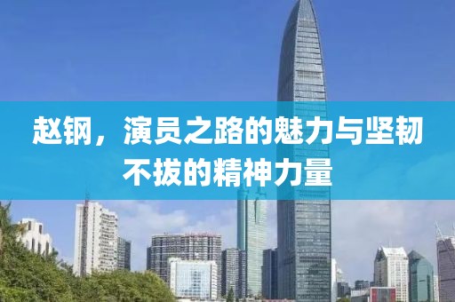 赵钢，演员之路的魅力与坚韧不拔的精神力量
