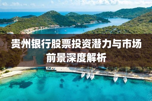 贵州银行股票投资潜力与市场前景深度解析