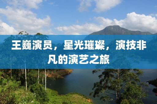 王巍演员，星光璀璨，演技非凡的演艺之旅