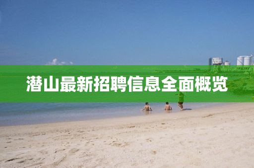 潜山最新招聘信息全面概览