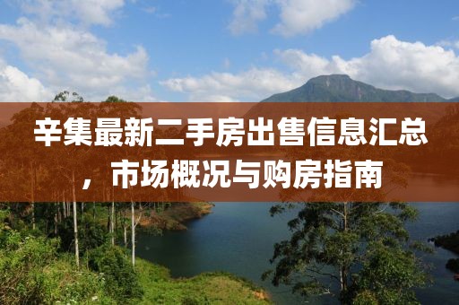 辛集最新二手房出售信息汇总，市场概况与购房指南