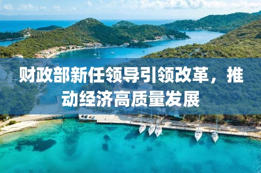 财政部新任领导引领改革，推动经济高质量发展