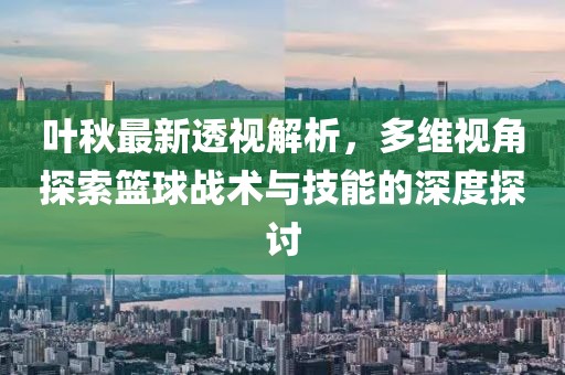 叶秋最新透视解析，多维视角探索篮球战术与技能的深度探讨