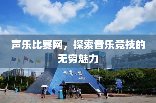 声乐比赛网，探索音乐竞技的无穷魅力