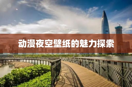 动漫夜空壁纸的魅力探索