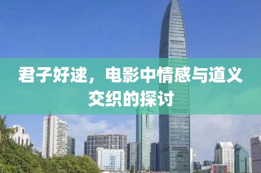 君子好逑，电影中情感与道义交织的探讨
