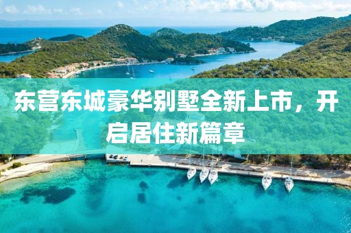 东营东城豪华别墅全新上市，开启居住新篇章