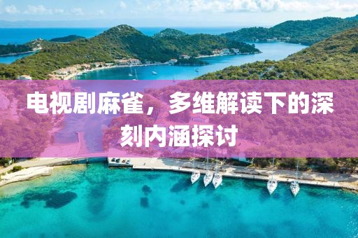 电视剧麻雀，多维解读下的深刻内涵探讨