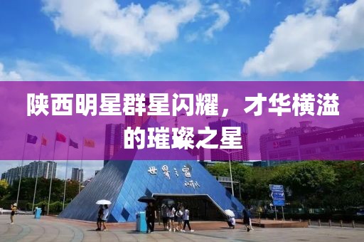 陕西明星群星闪耀，才华横溢的璀璨之星