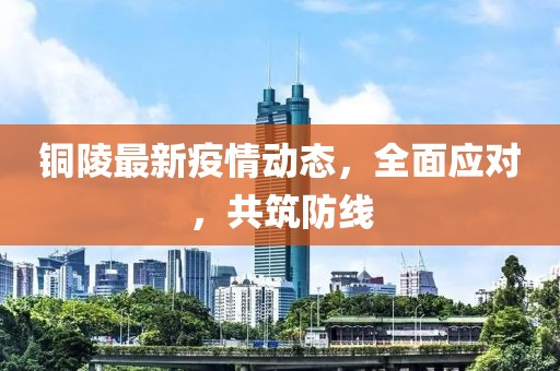 铜陵最新疫情动态，全面应对，共筑防线