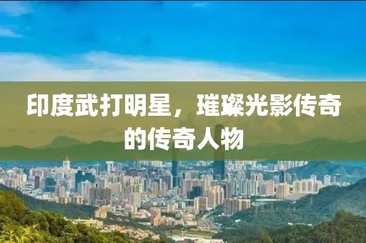 印度武打明星，璀璨光影传奇的传奇人物