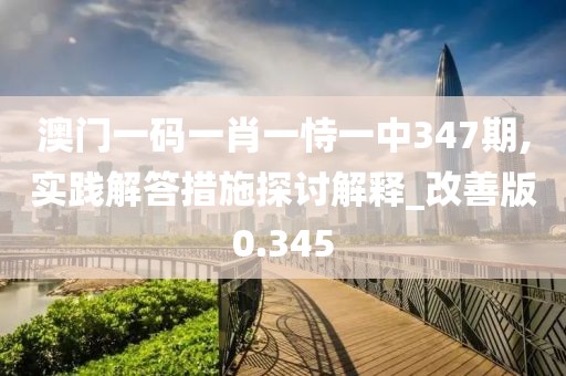 澳门一码一肖一恃一中347期,实践解答措施探讨解释_改善版0.345