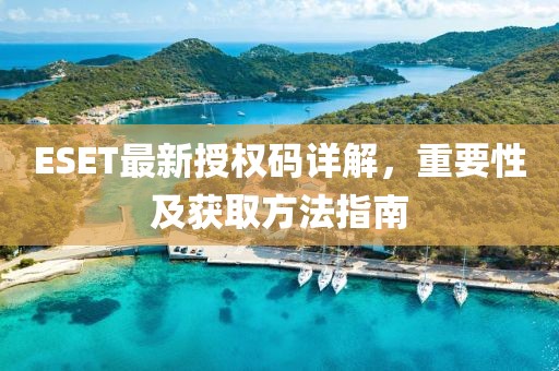 ESET最新授权码详解，重要性及获取方法指南