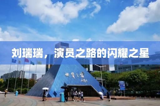 刘瑞瑞，演员之路的闪耀之星
