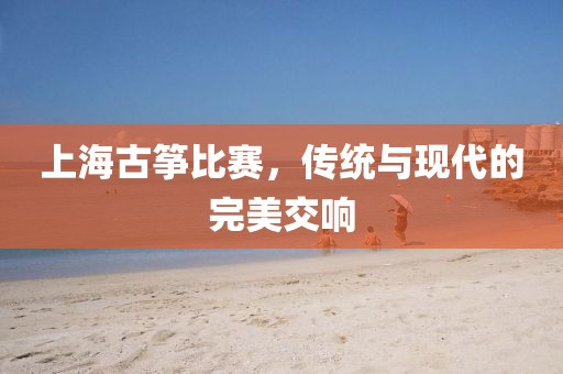 上海古筝比赛，传统与现代的完美交响