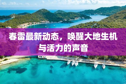 春雷最新动态，唤醒大地生机与活力的声音