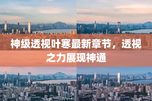神级透视叶寒最新章节，透视之力展现神通