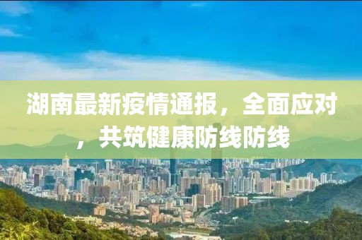 湖南最新疫情通报，全面应对，共筑健康防线防线