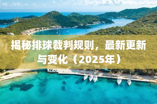 揭秘排球裁判规则，最新更新与变化（2025年）