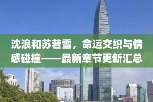 沈浪和苏若雪，命运交织与情感碰撞——最新章节更新汇总