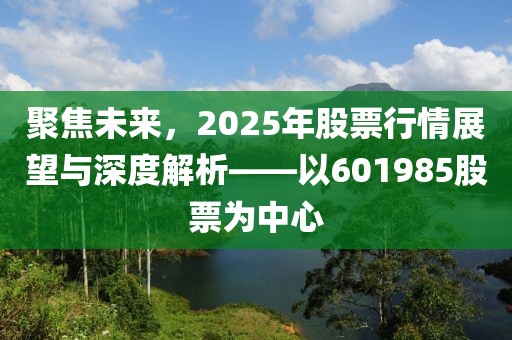 聚焦未来，2025年股票行情展望与深度解析——以601985股票为中心