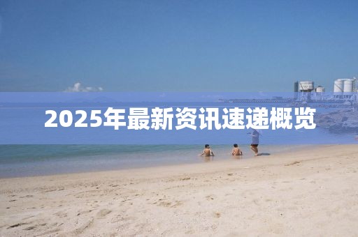 2025年最新资讯速递概览