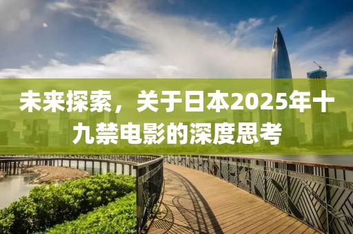 未来探索，关于日本2025年十九禁电影的深度思考