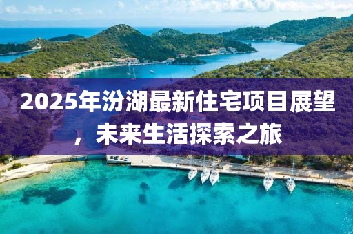 2025年汾湖最新住宅项目展望，未来生活探索之旅