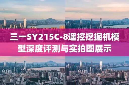三一SY215C-8遥控挖掘机模型深度评测与实拍图展示