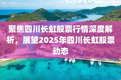 聚焦四川长虹股票行情深度解析，展望2025年四川长虹股票动态